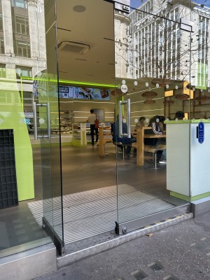 Small step upon entrance