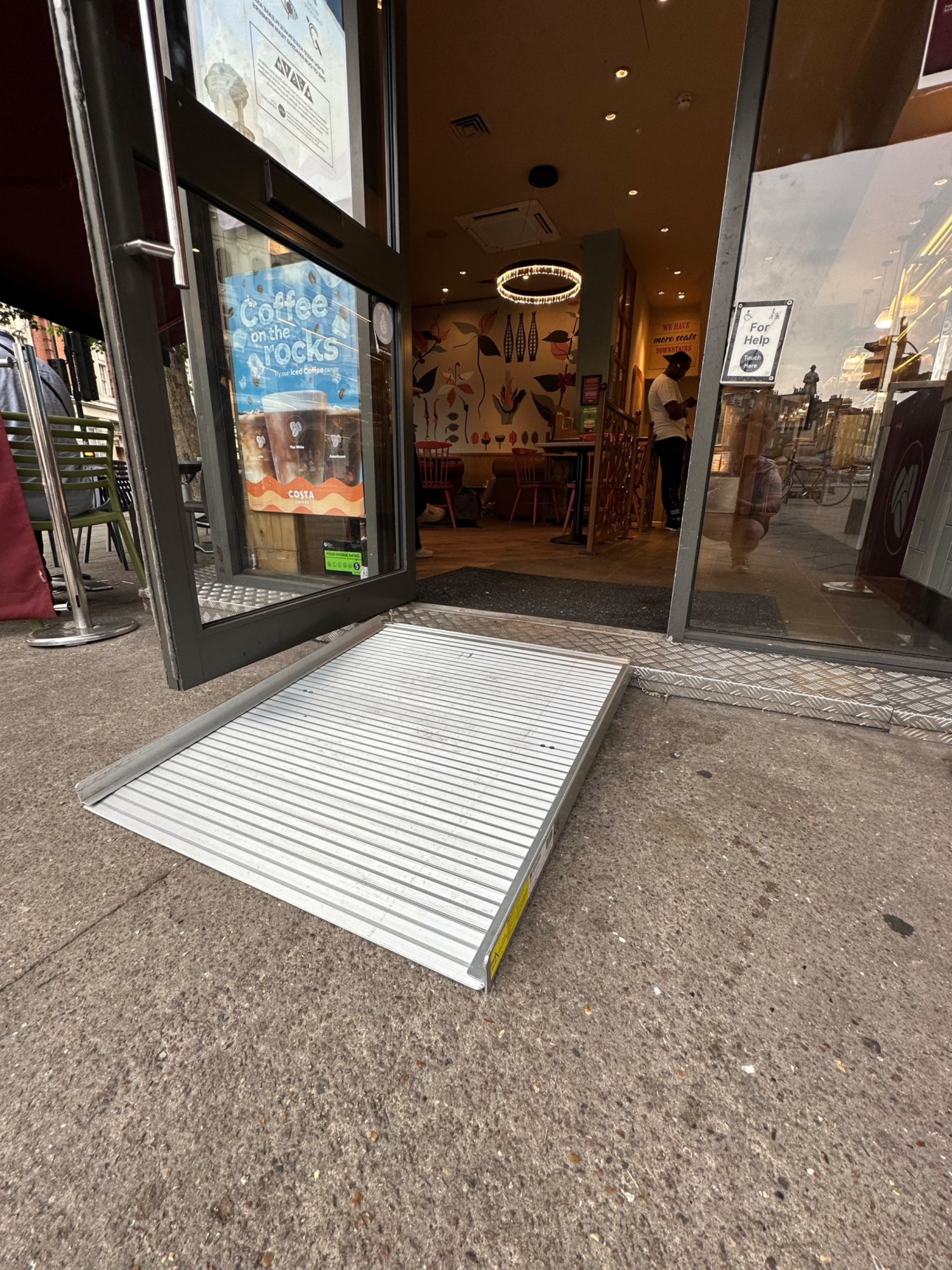 Ramp available upon request.