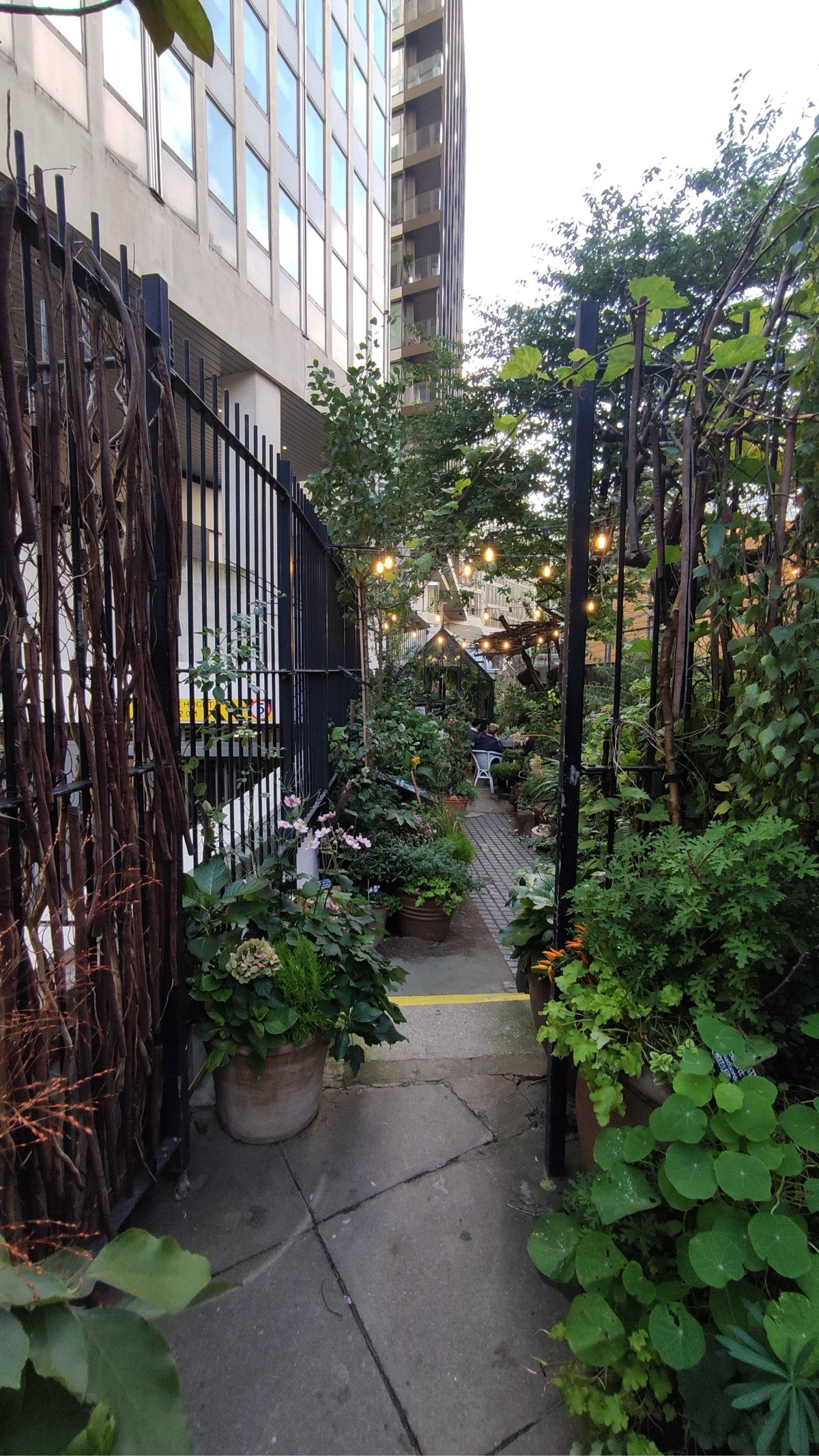 Outdoor – Back or side space