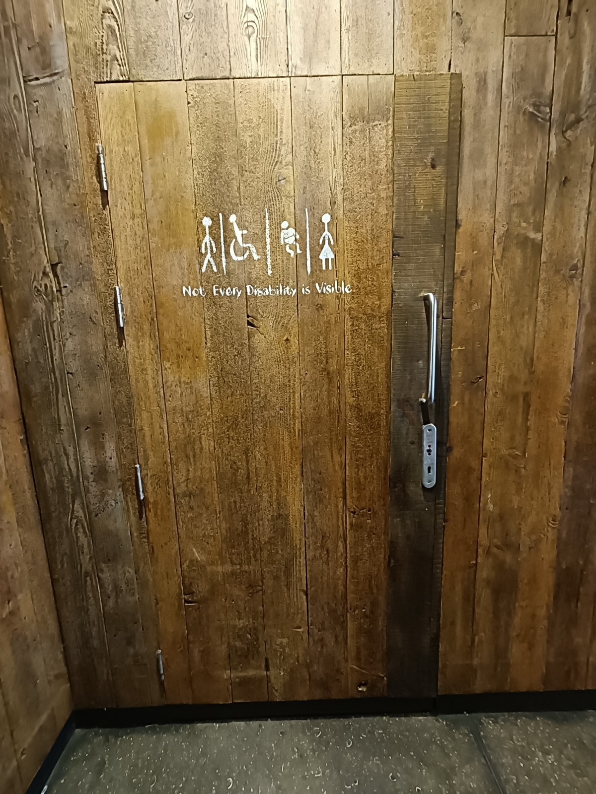 Wheelchair-accessible bathroom