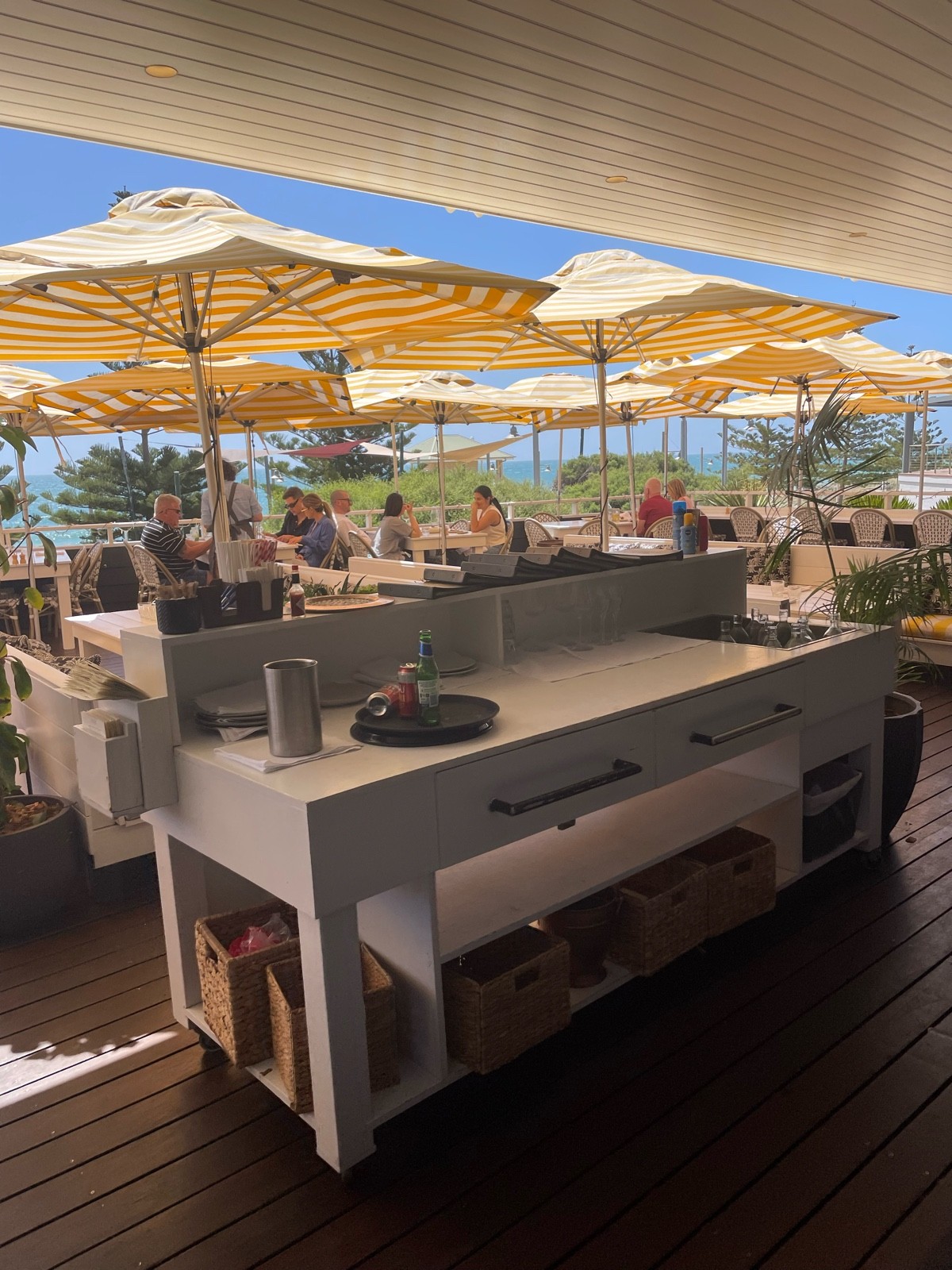 Outdoor area beach view