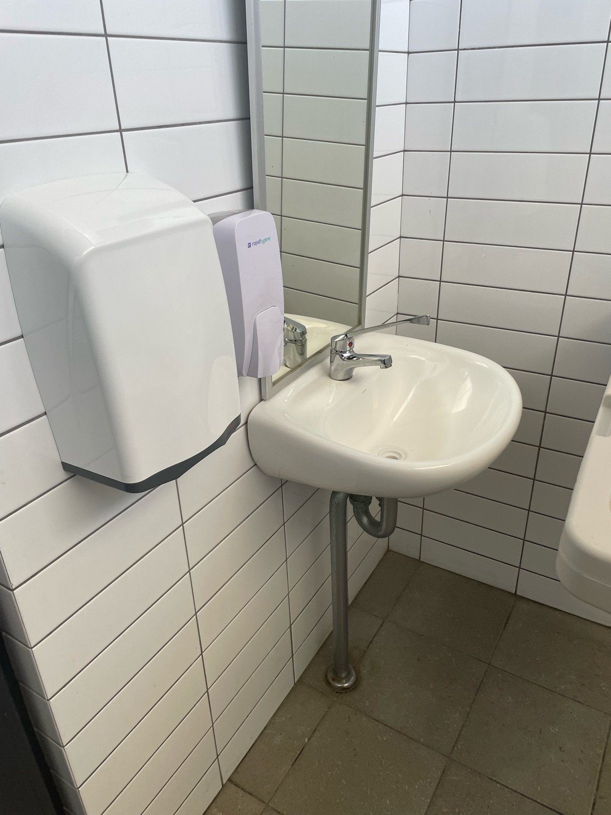Clear under basin