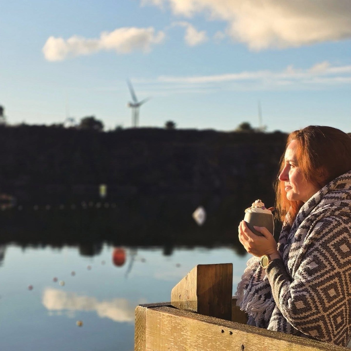 Relax into nature any time of year at Trevassack Lake