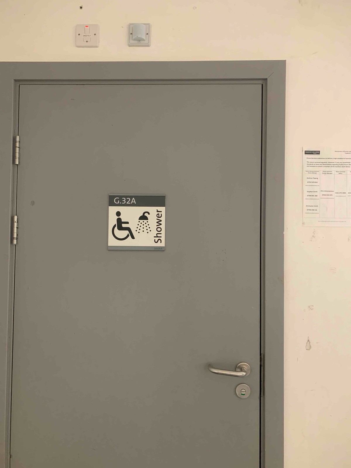 Push door 
No obstacle 
Door closed