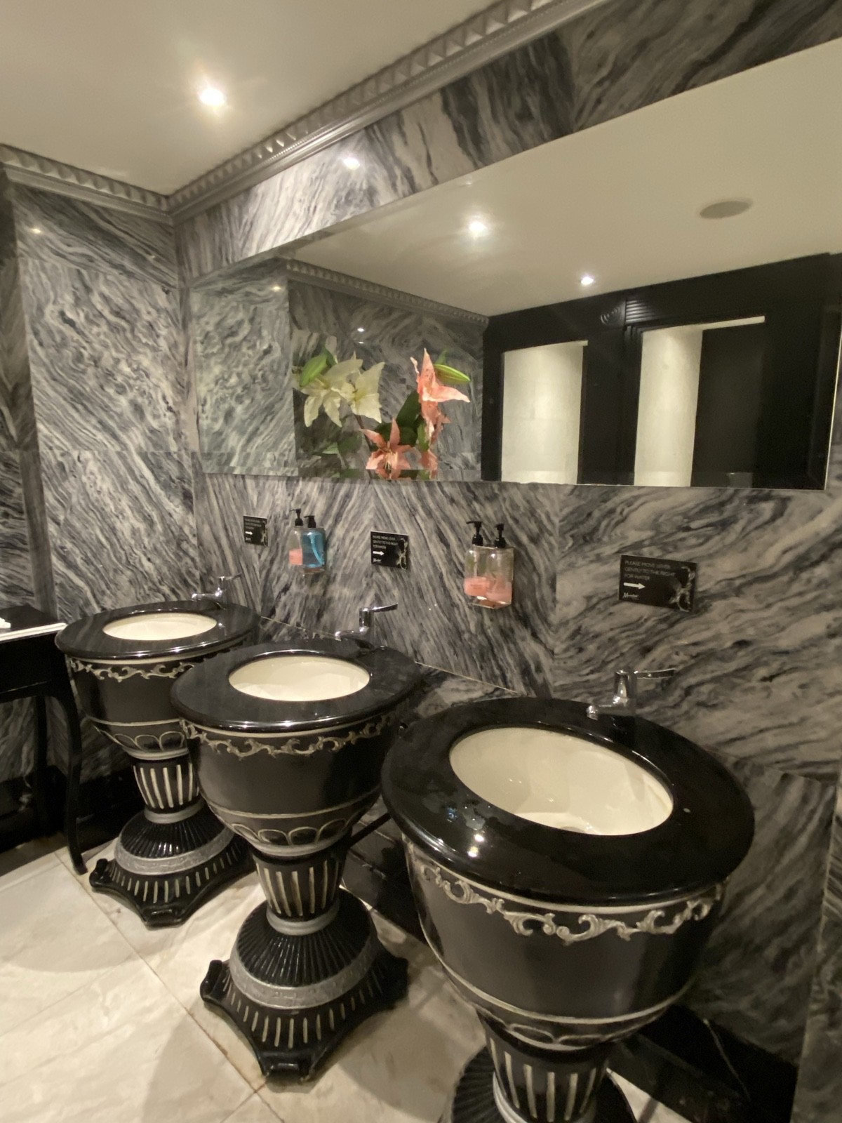 Basins and mirror