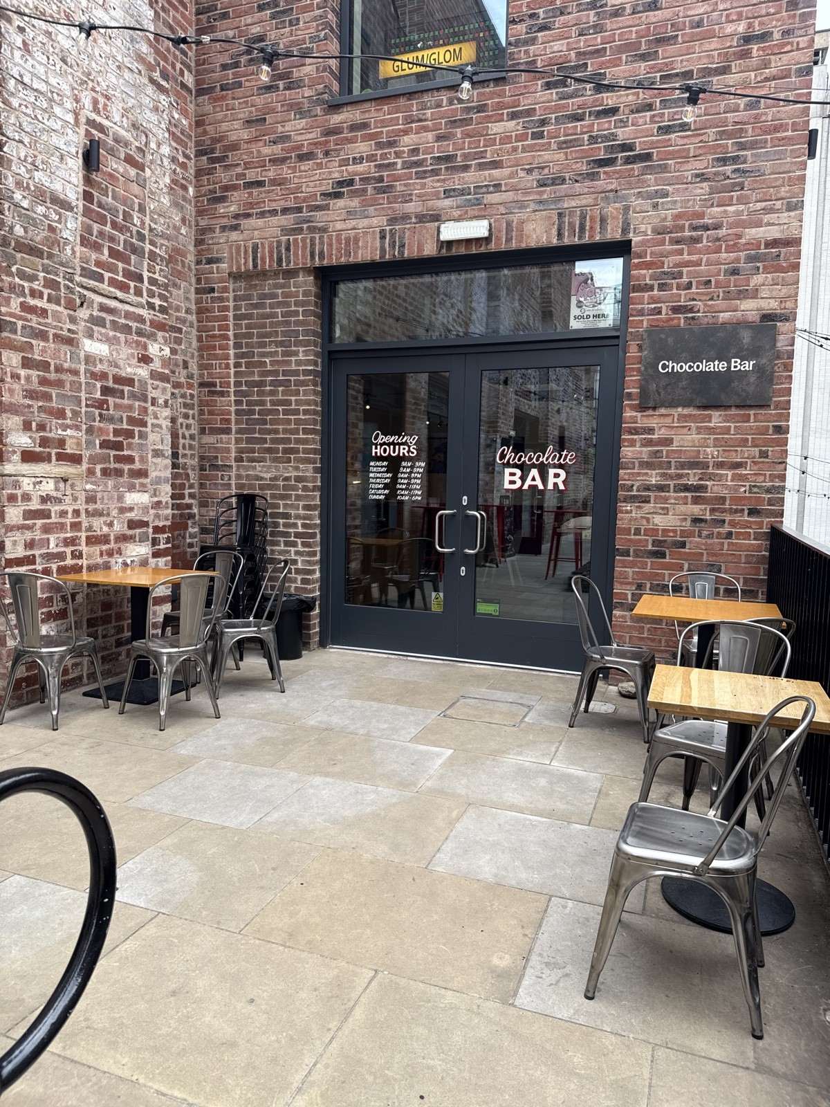 Outdoor seating