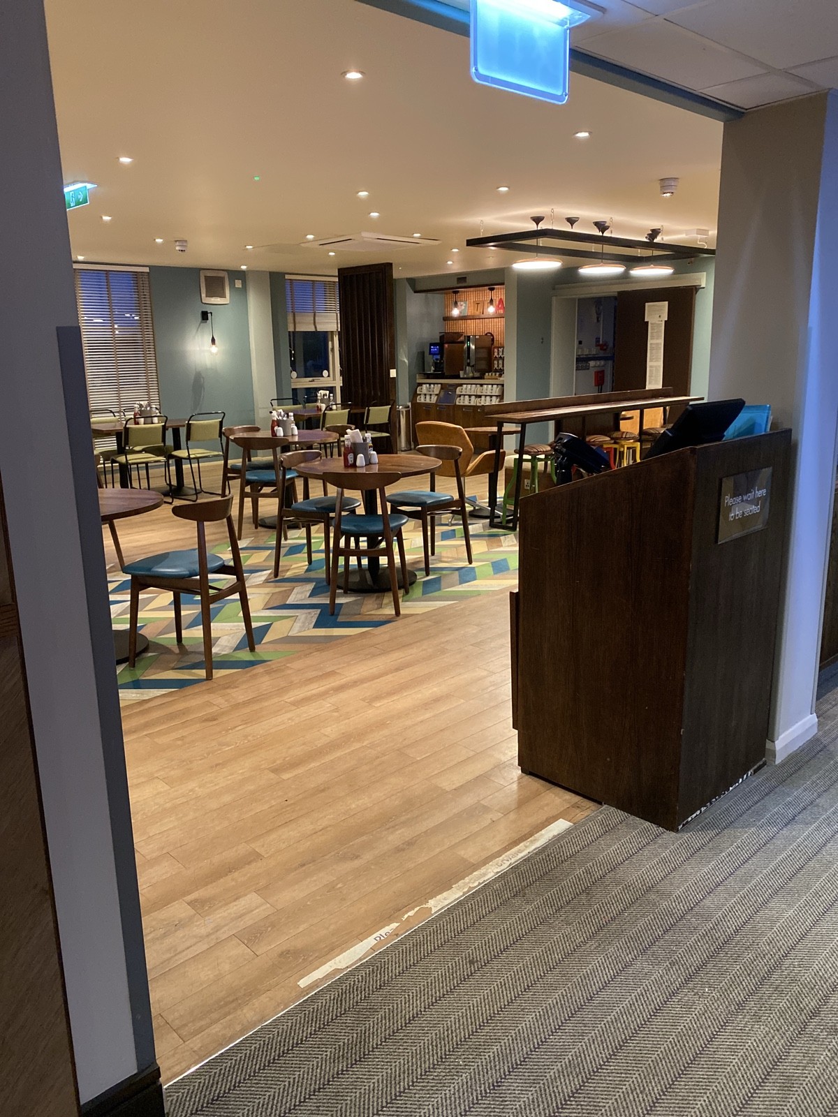 Breakfast area