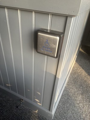 Broken accesibility button so could not access without help