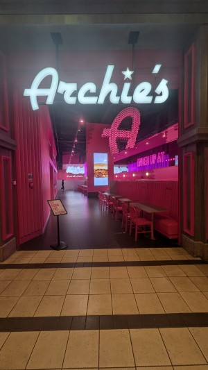 Archway to venue