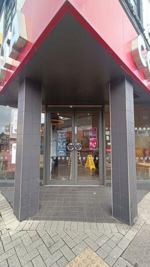 Open doorway to venue.