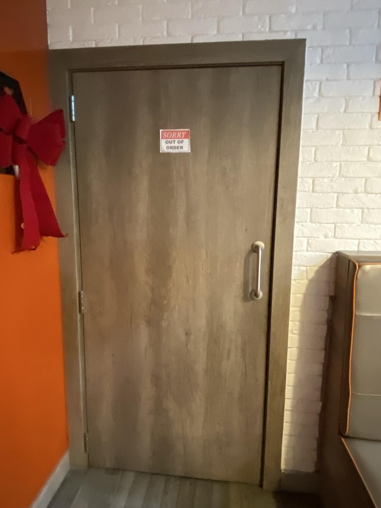 Wheelchair-accessible bathroom
