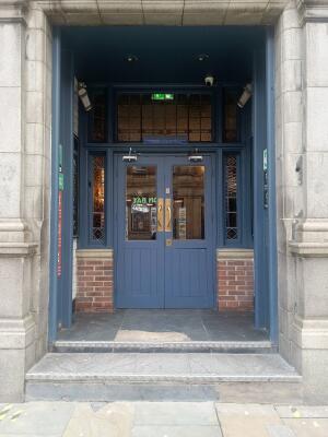 Open archway ahead.