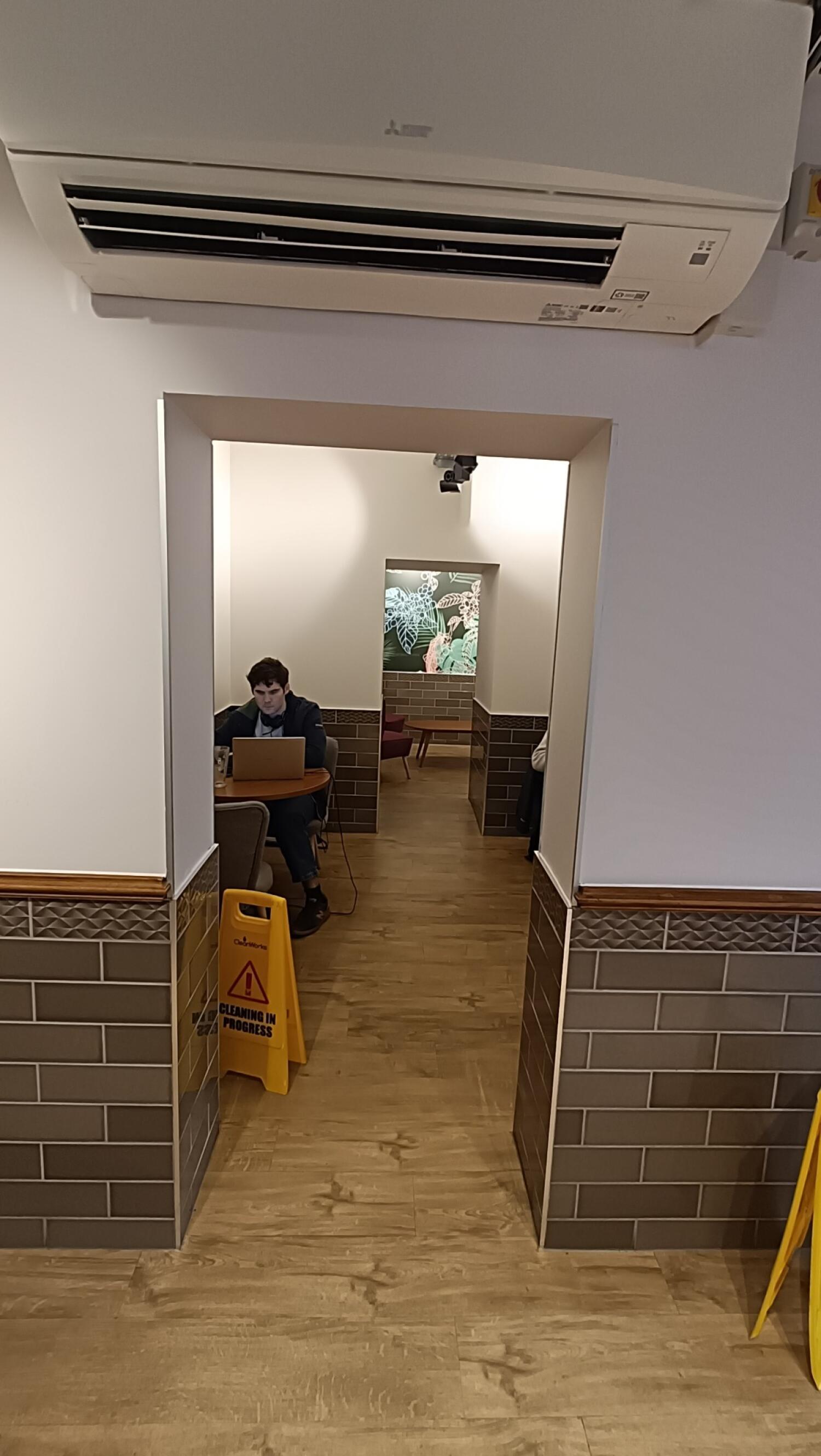 Indoor – Back or side space