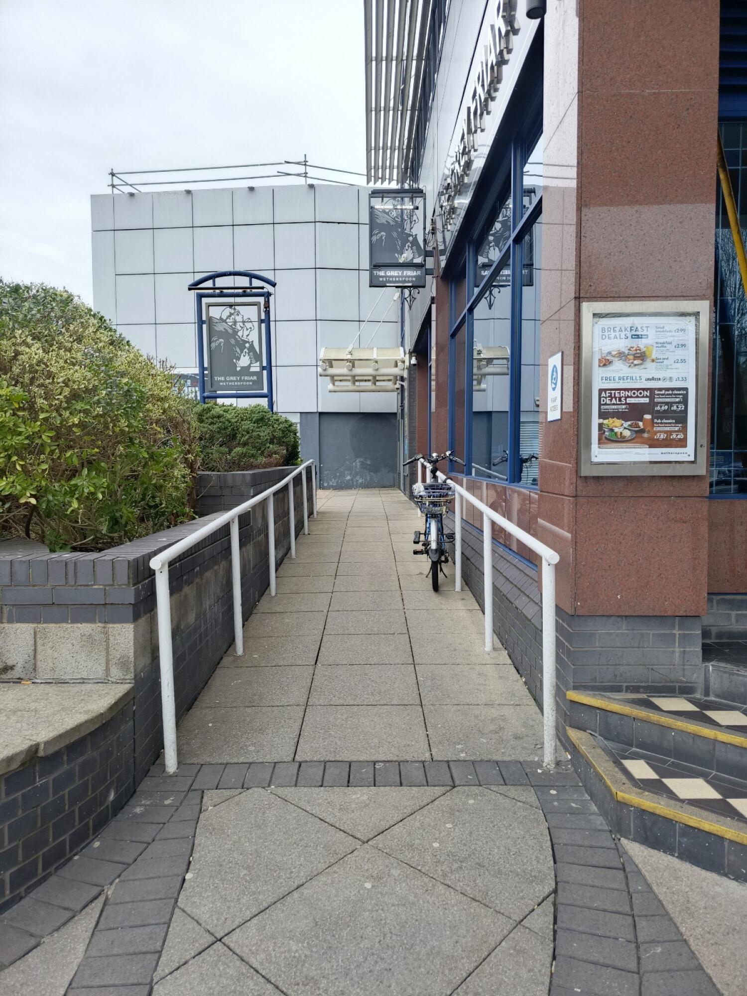 Alternative entrance