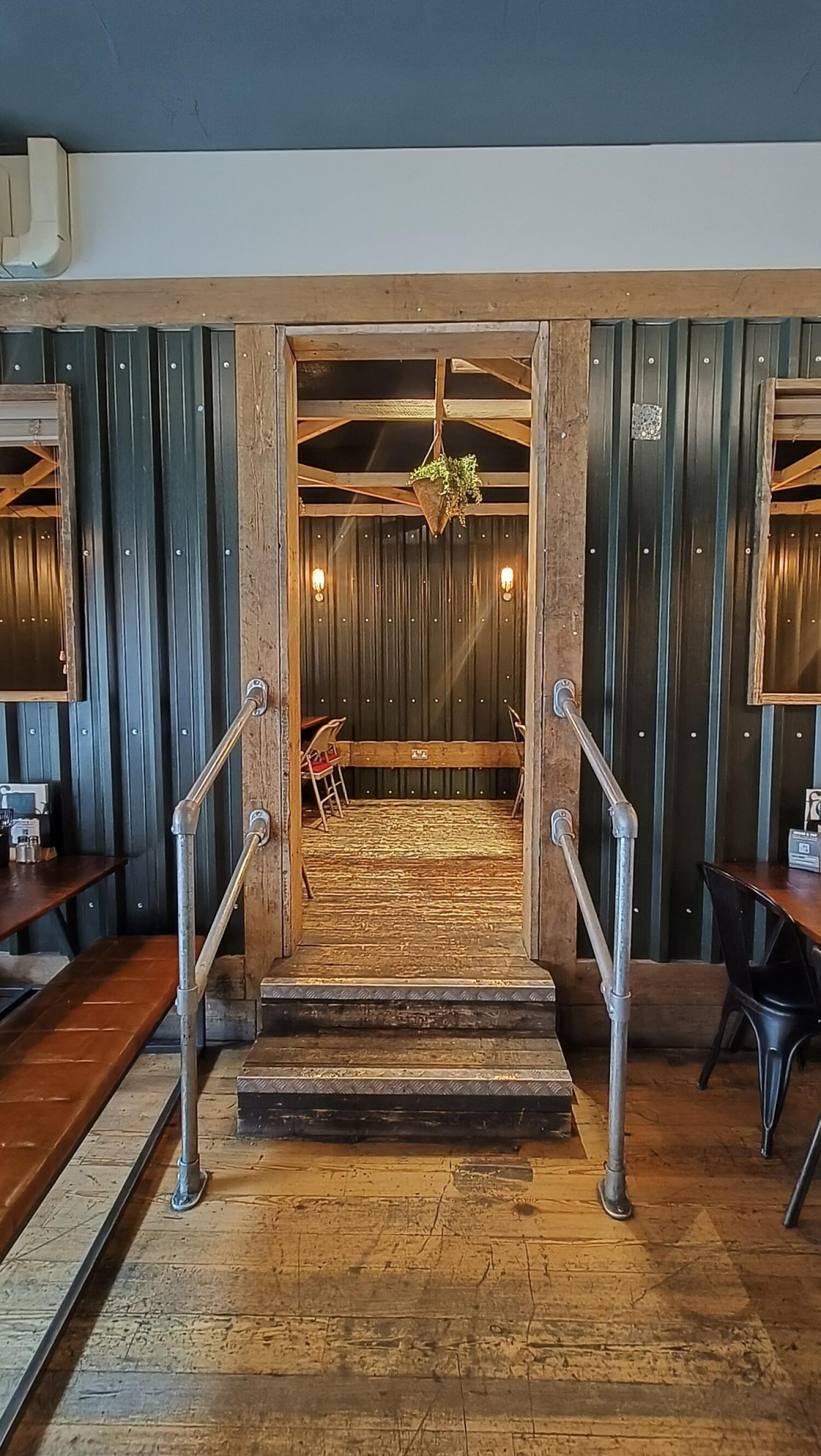 Indoor – Back or side space
