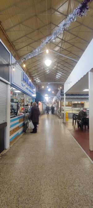 Open archway ahead.
