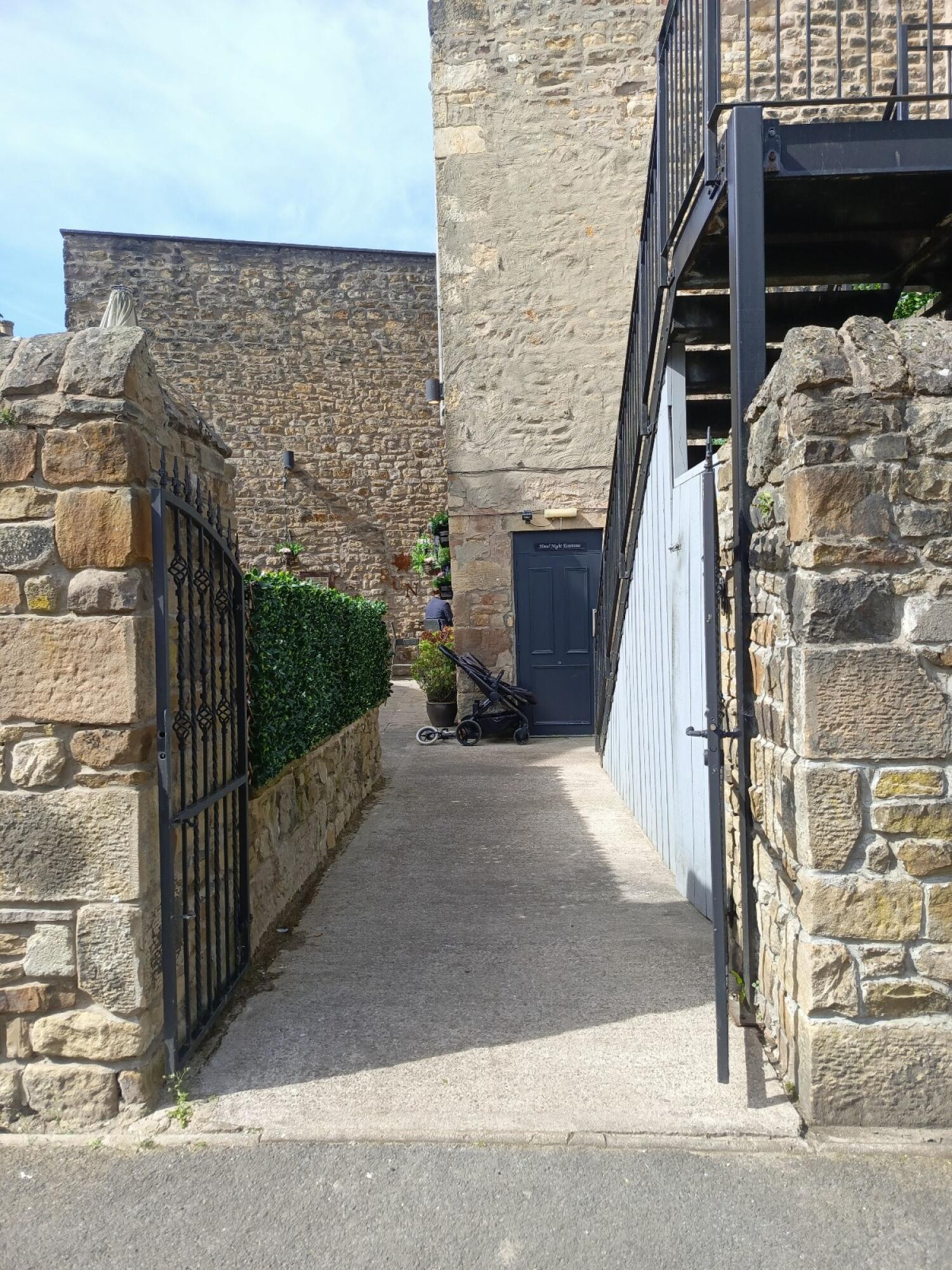 Alternative entrance