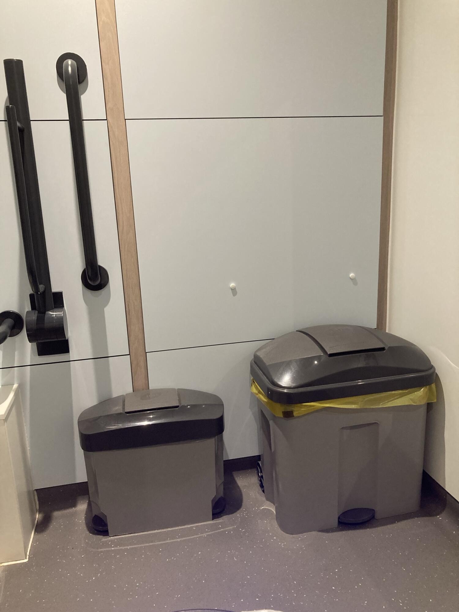 Wheelchair-accessible bathroom