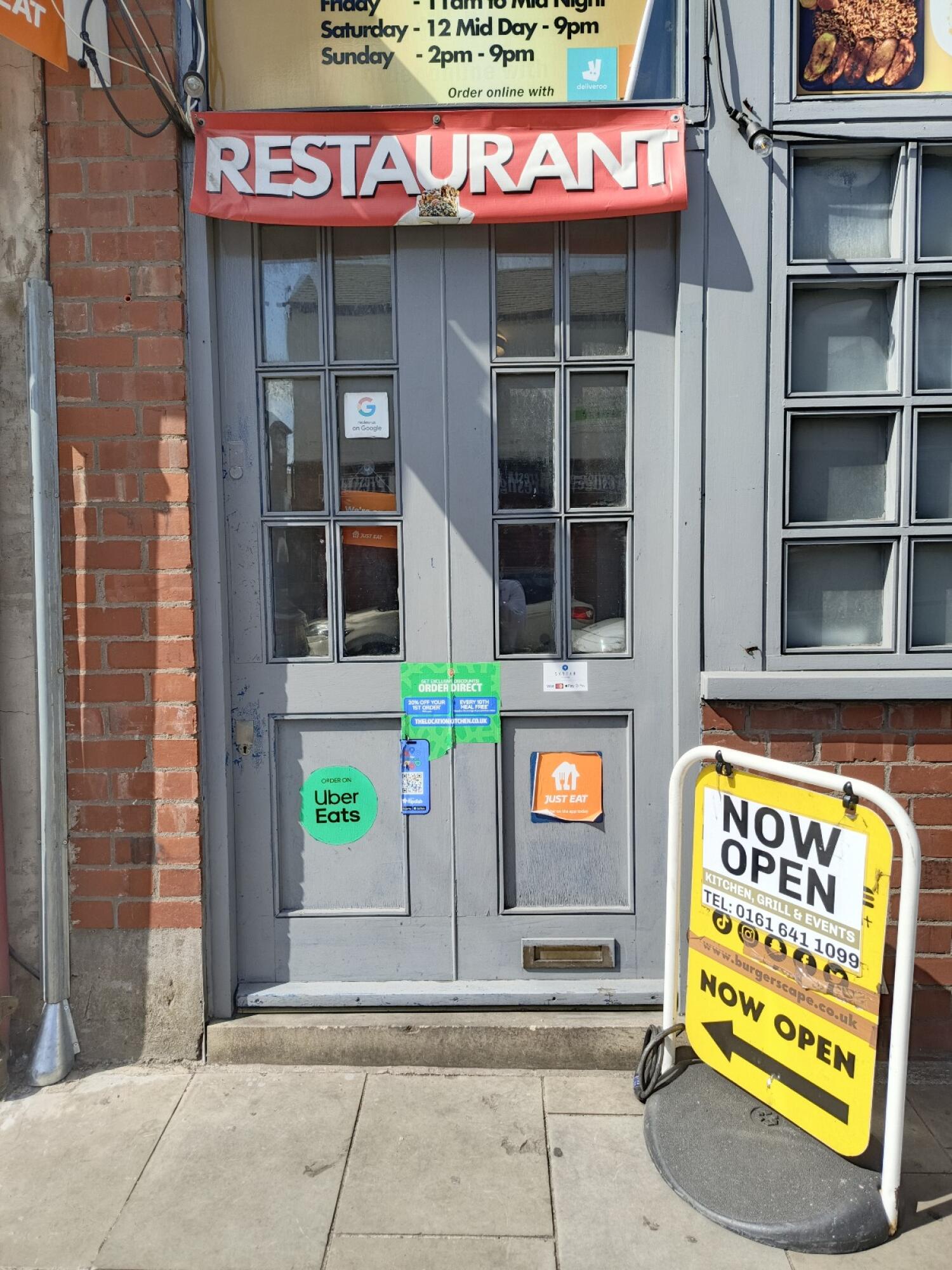 The Location African Buffet Restaurant Manchester