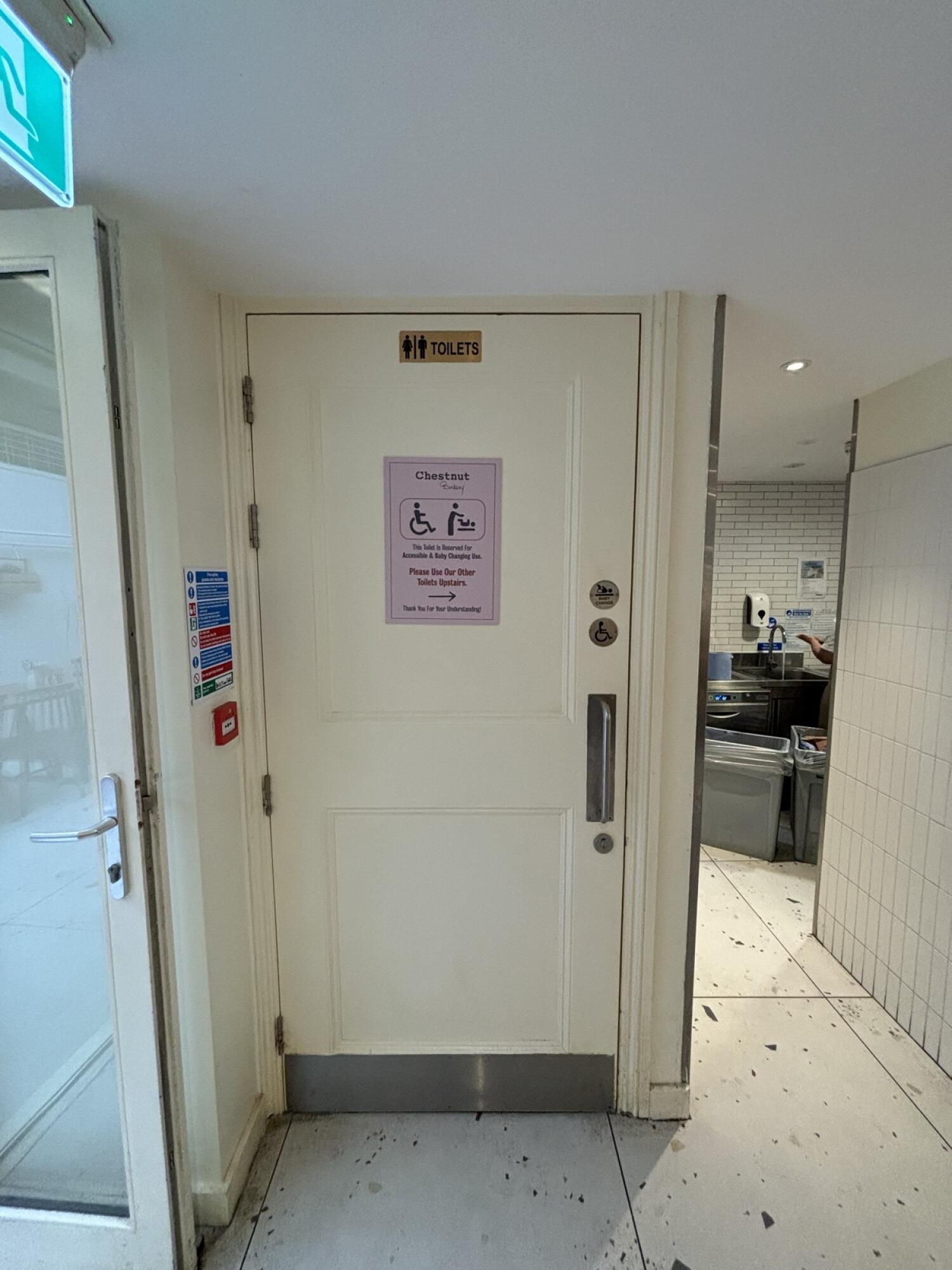 Wheelchair-accessible bathroom