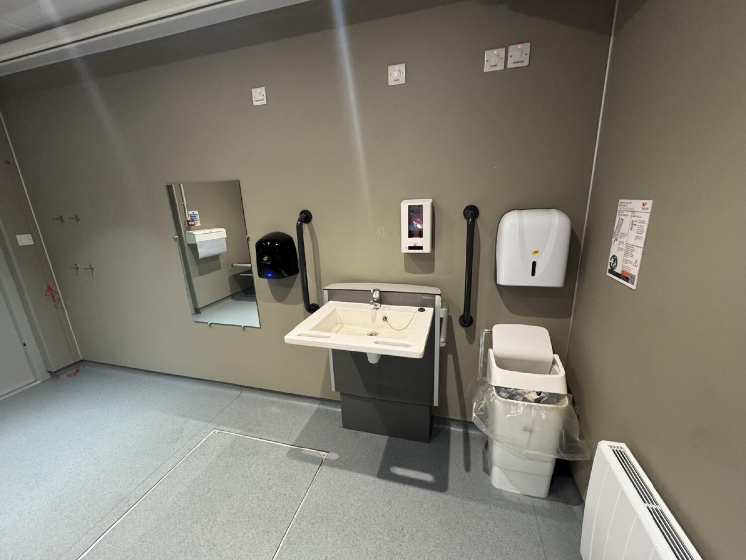 Changing places bathroom