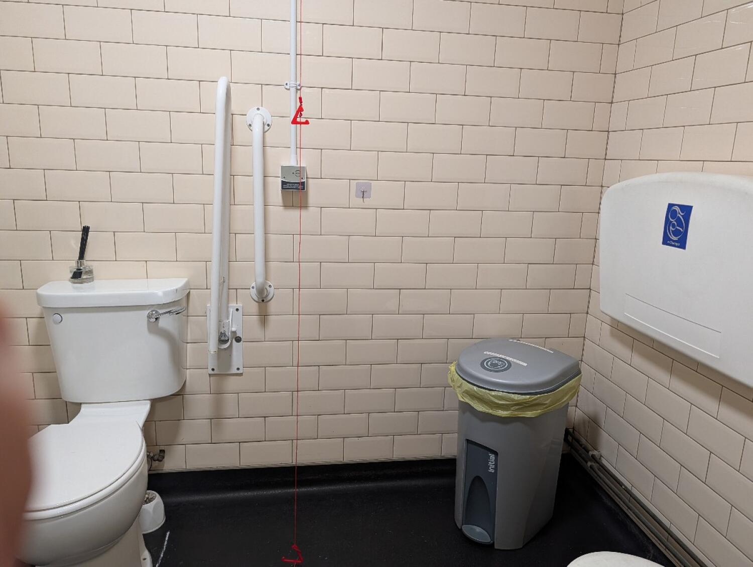 Wheelchair-accessible bathroom