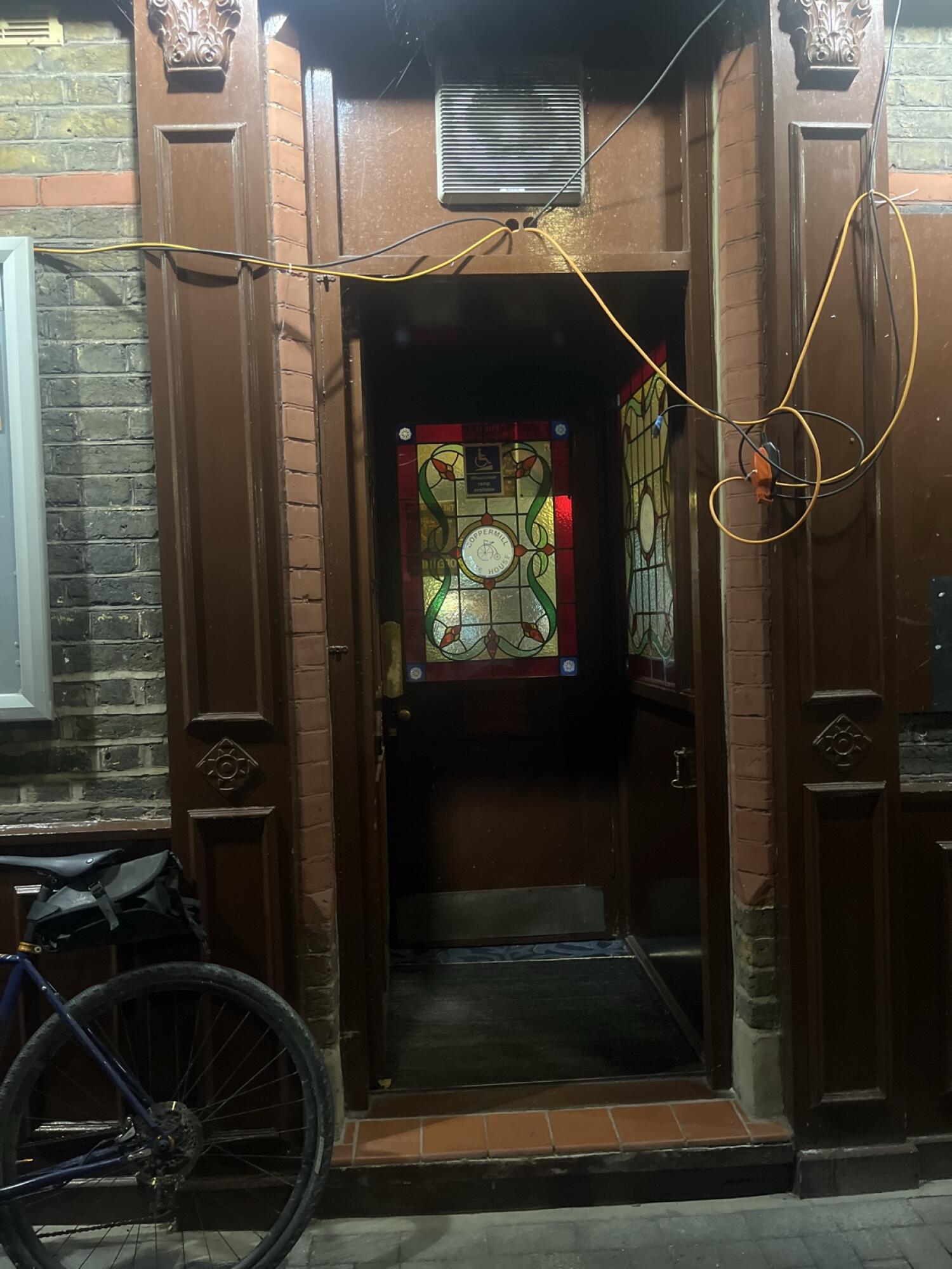 Alternative entrance