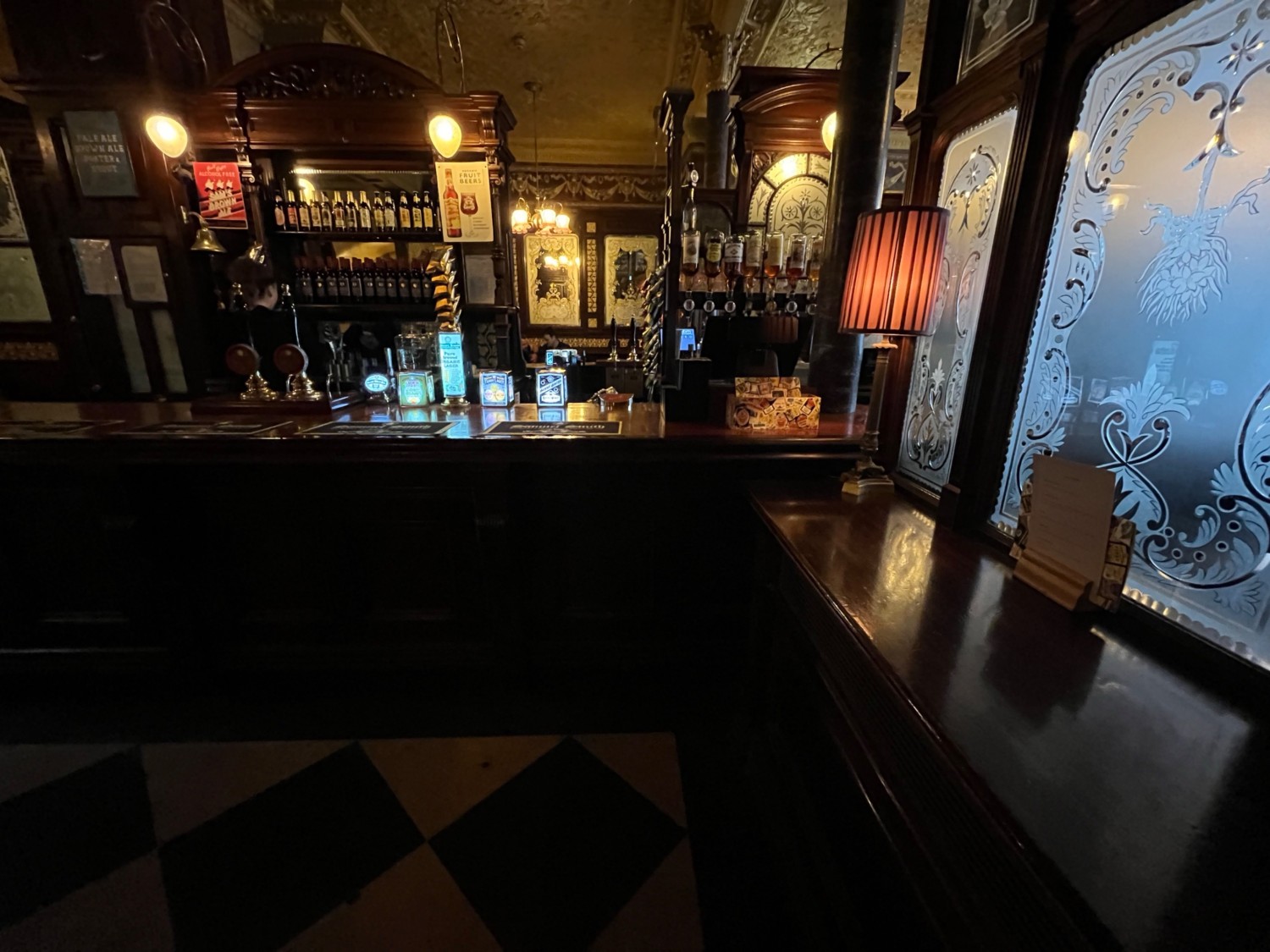From door facing right. Bar along back wall.