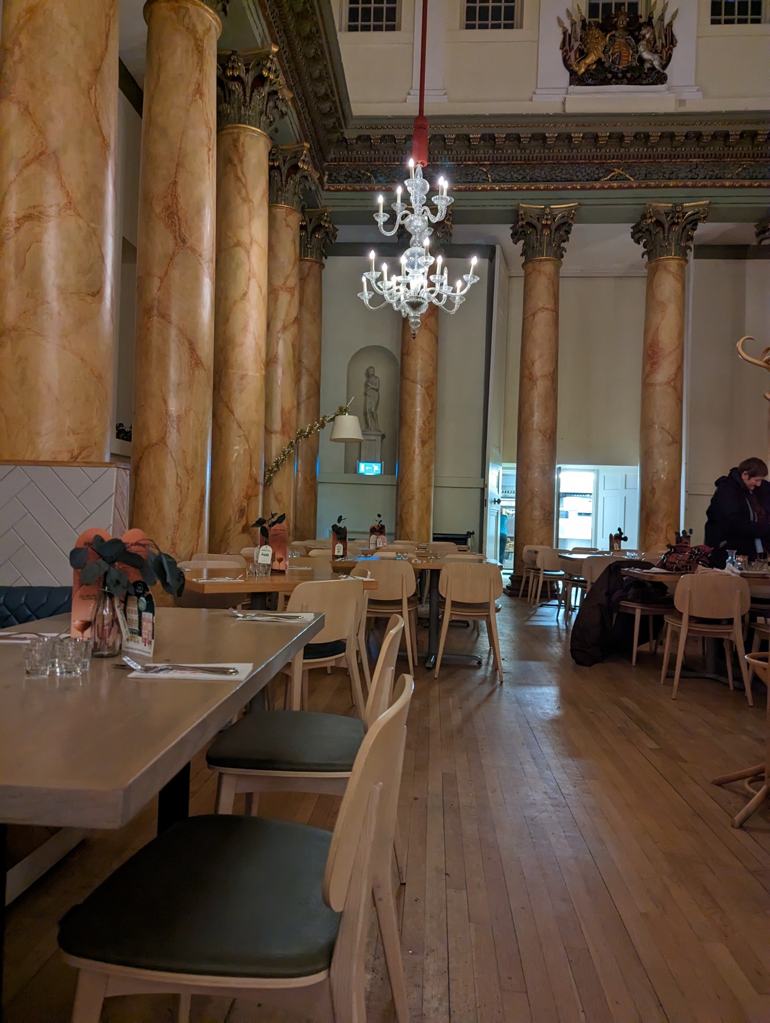Back seating area