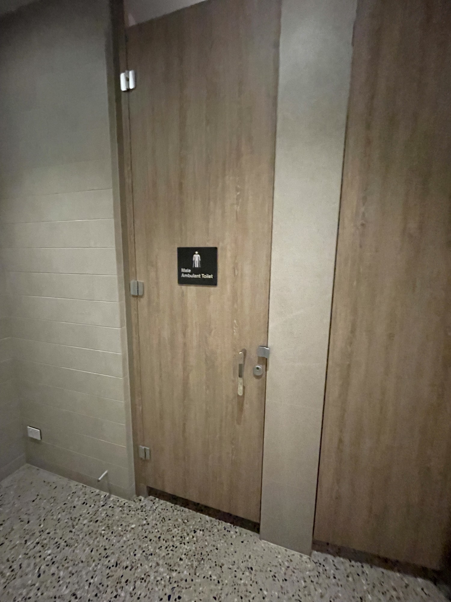 Ambulant bathroom as well