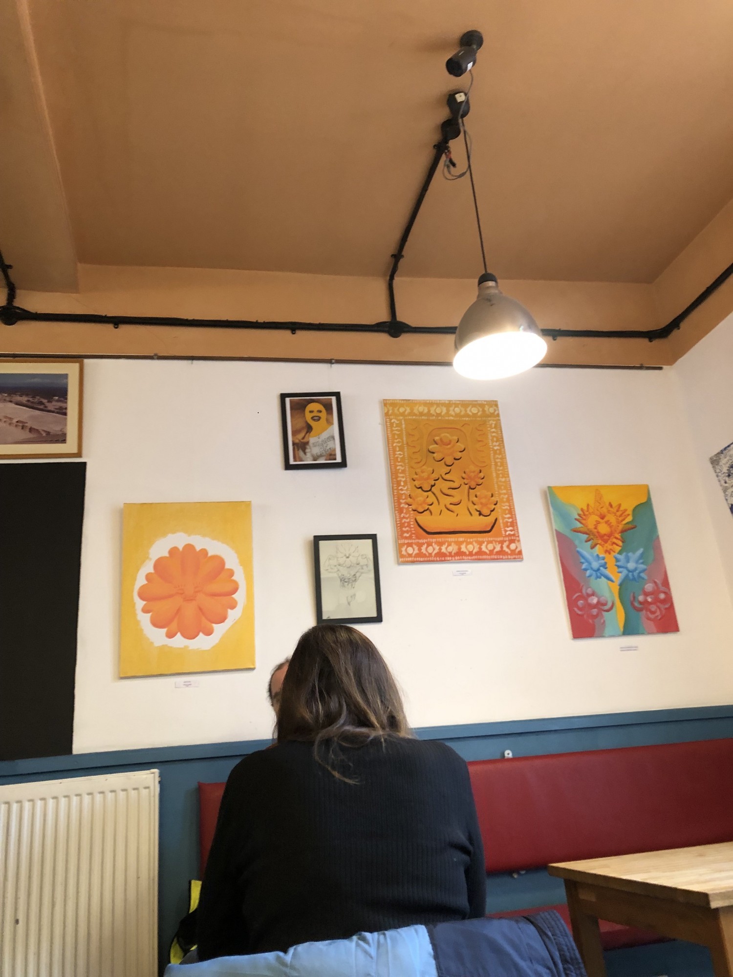 Wall art and lighting