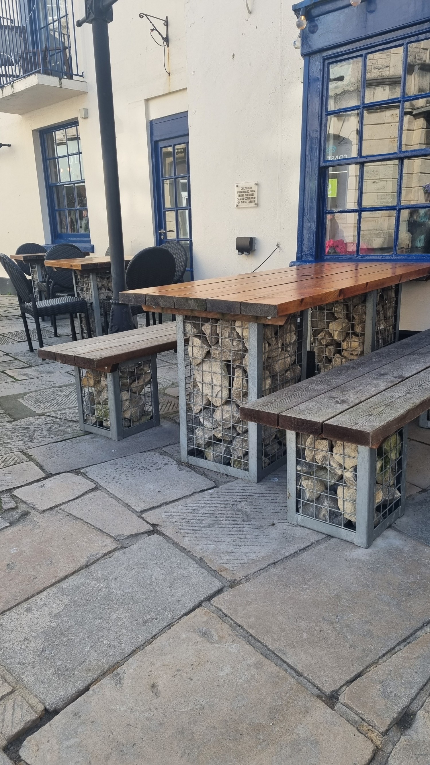 Seated tables available