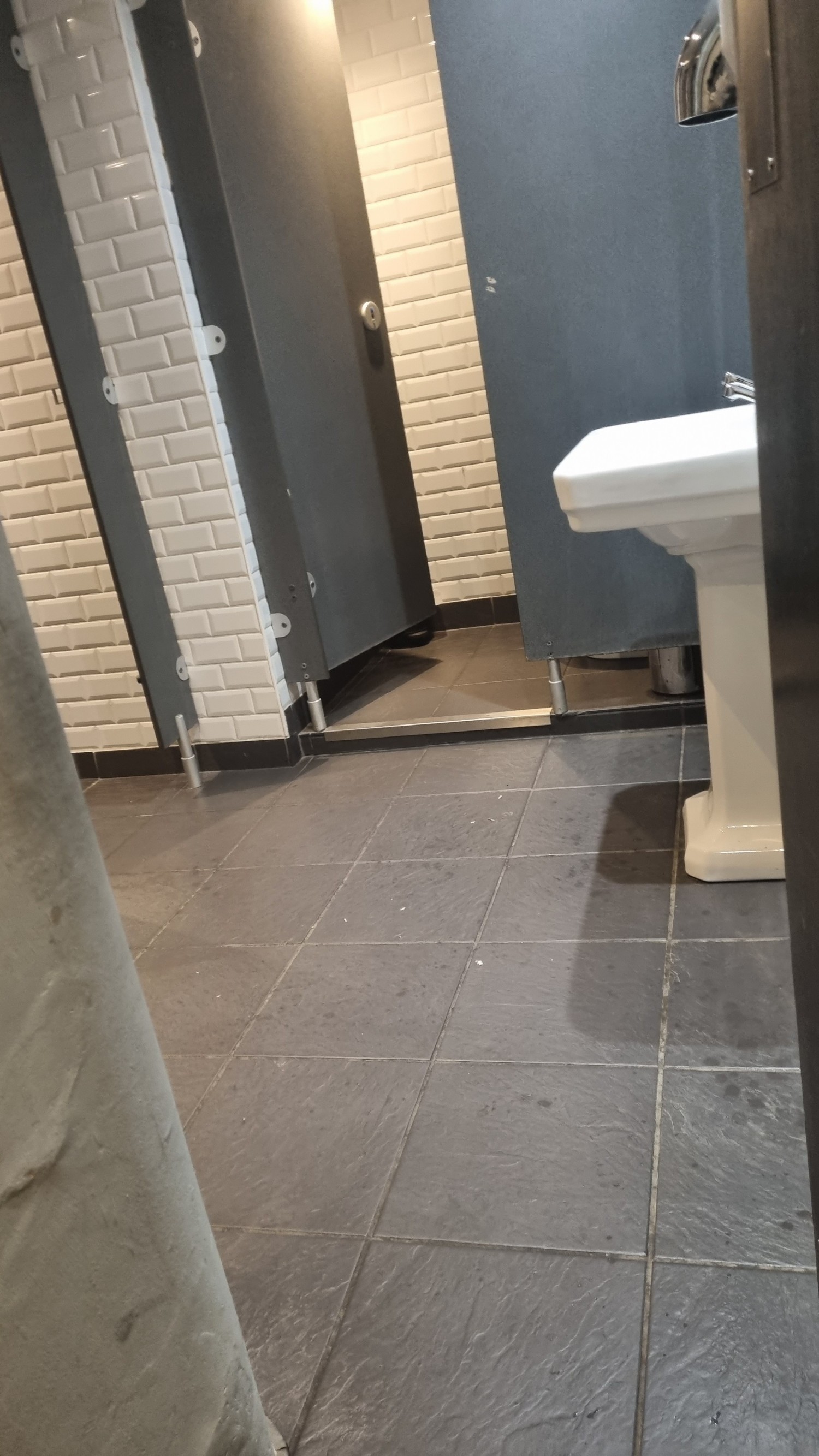 Women's bathroom and changing. No accessible bathroom