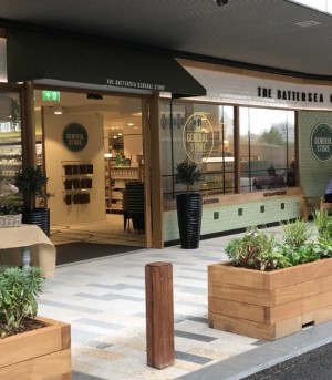 Main entrance to store