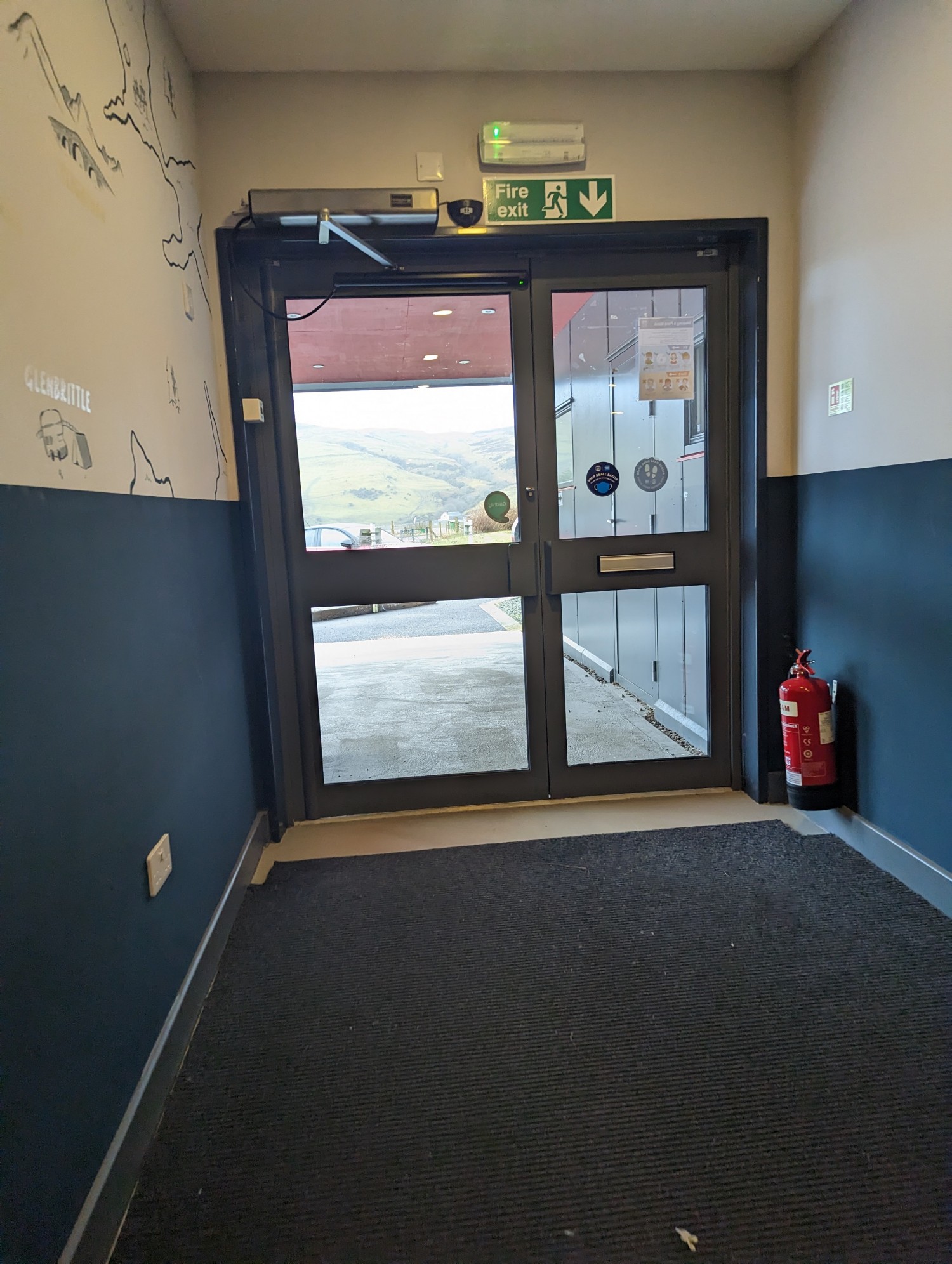 Door to entrance