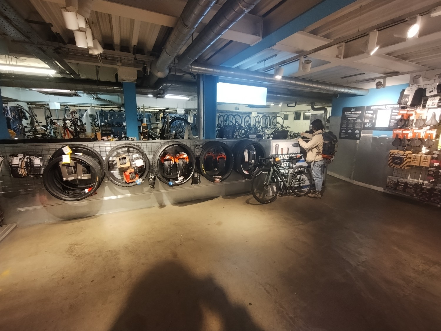 Indoor – Back or side space