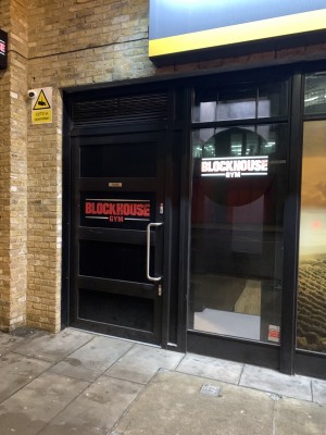 Wide heavy door