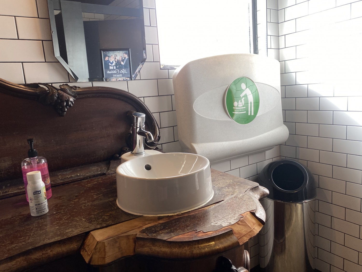 Baby changing table