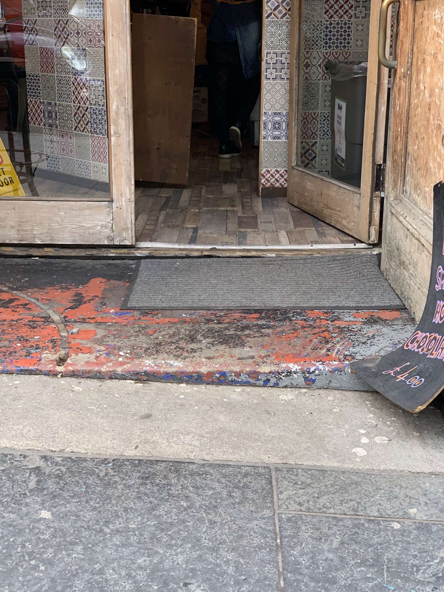 This is the venue's main entrance