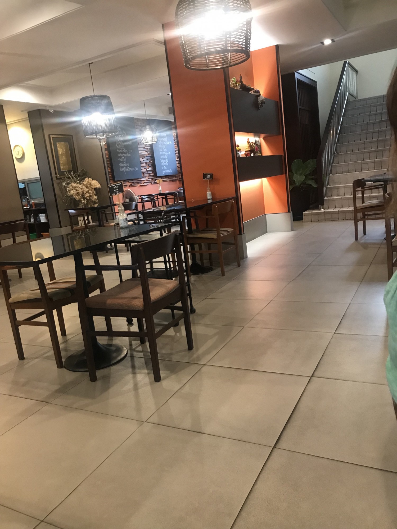 Inside - lots of space