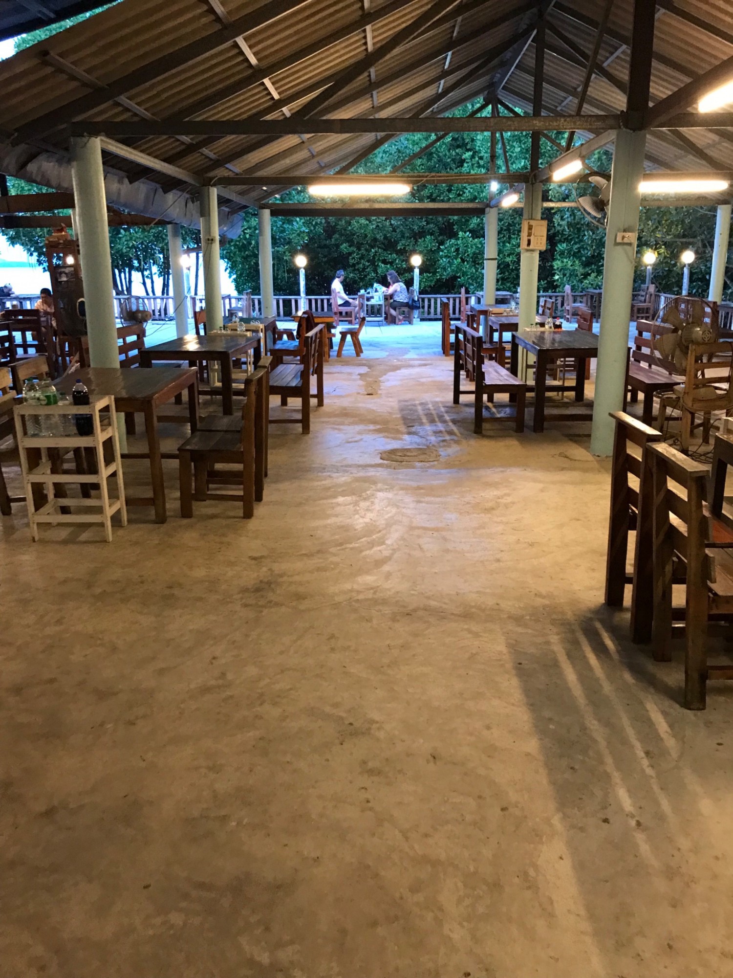 Another view lots of tables and room