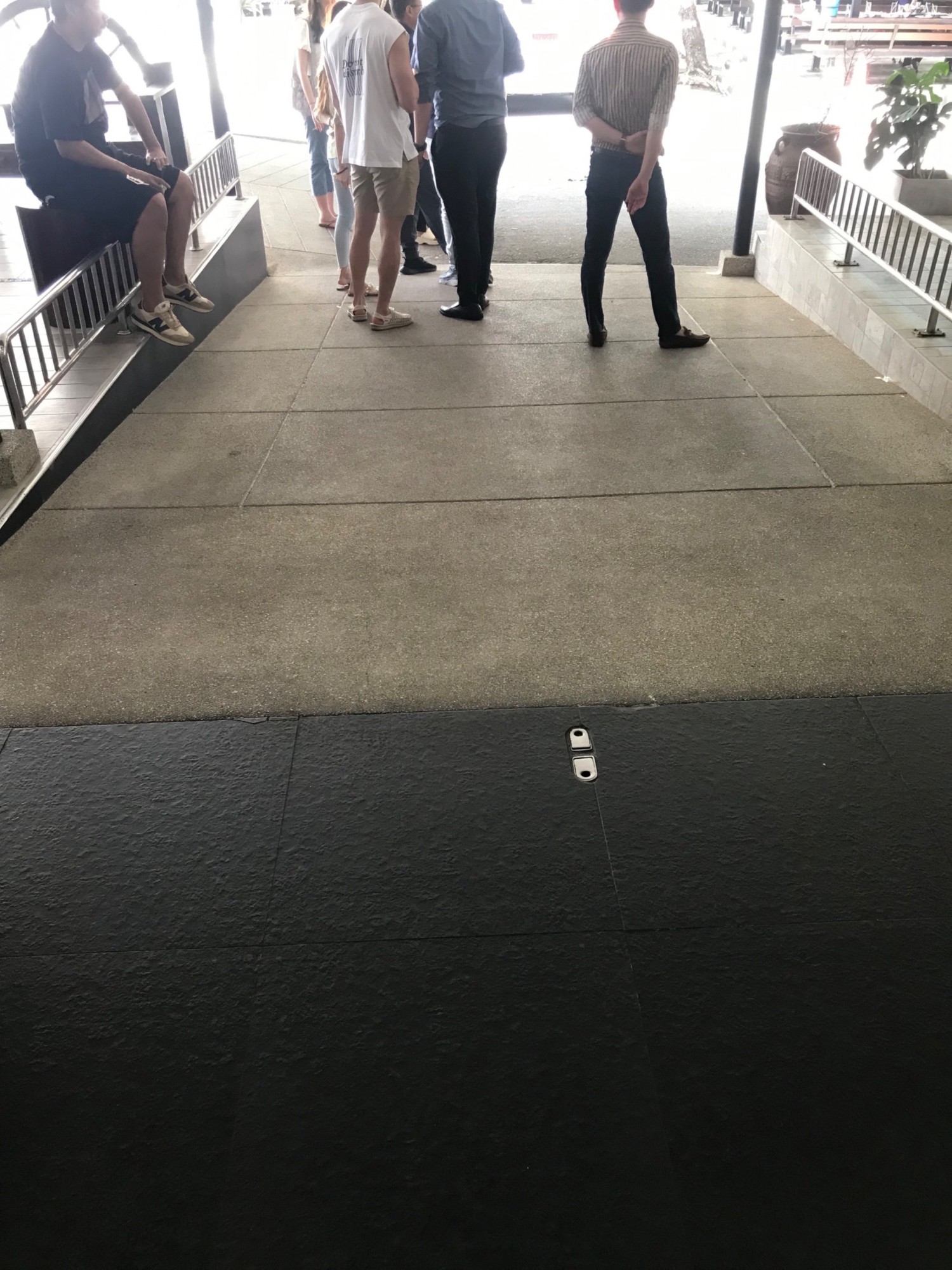 Main entrance - built in ramp