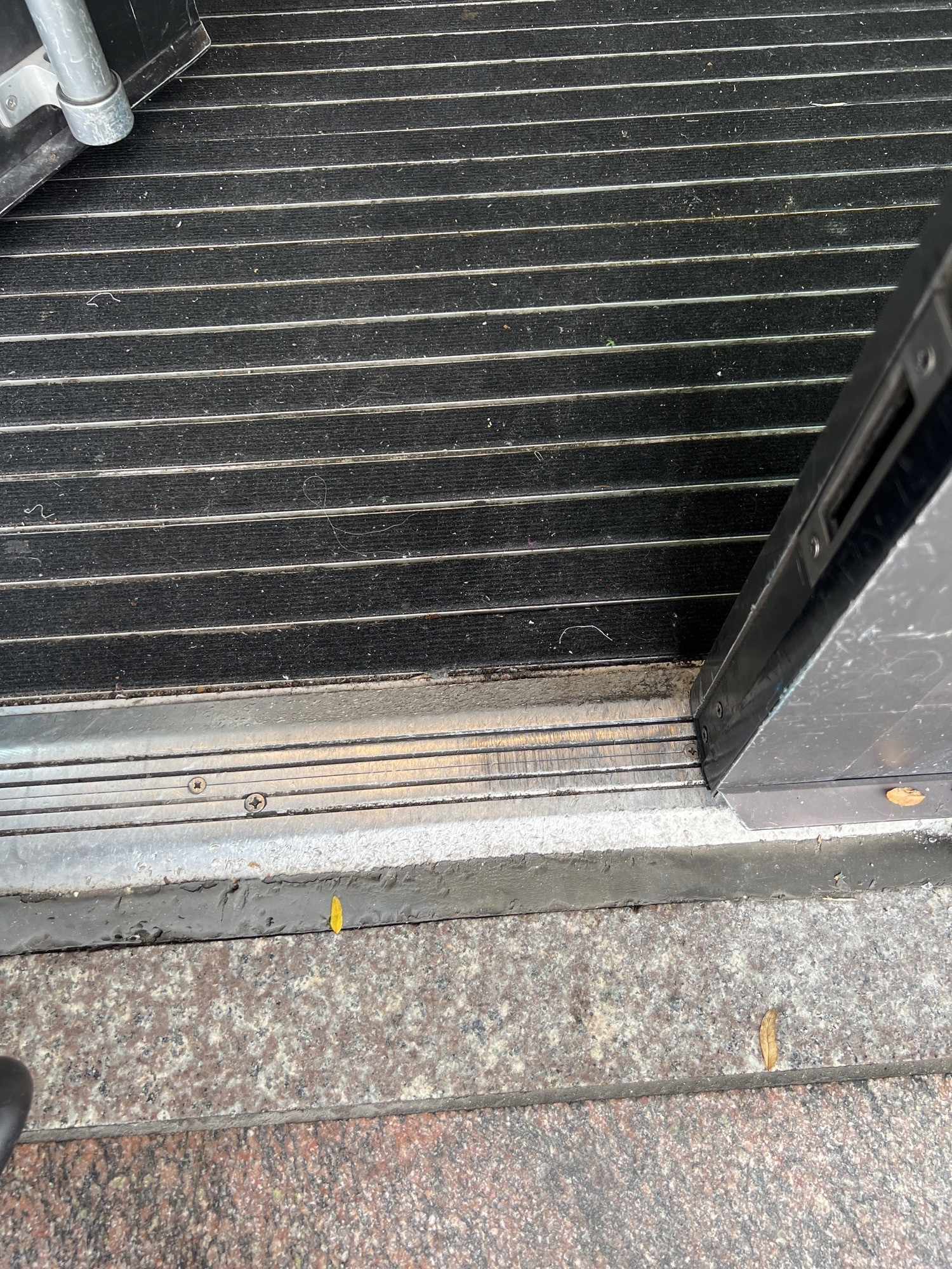 Small bump by door.
