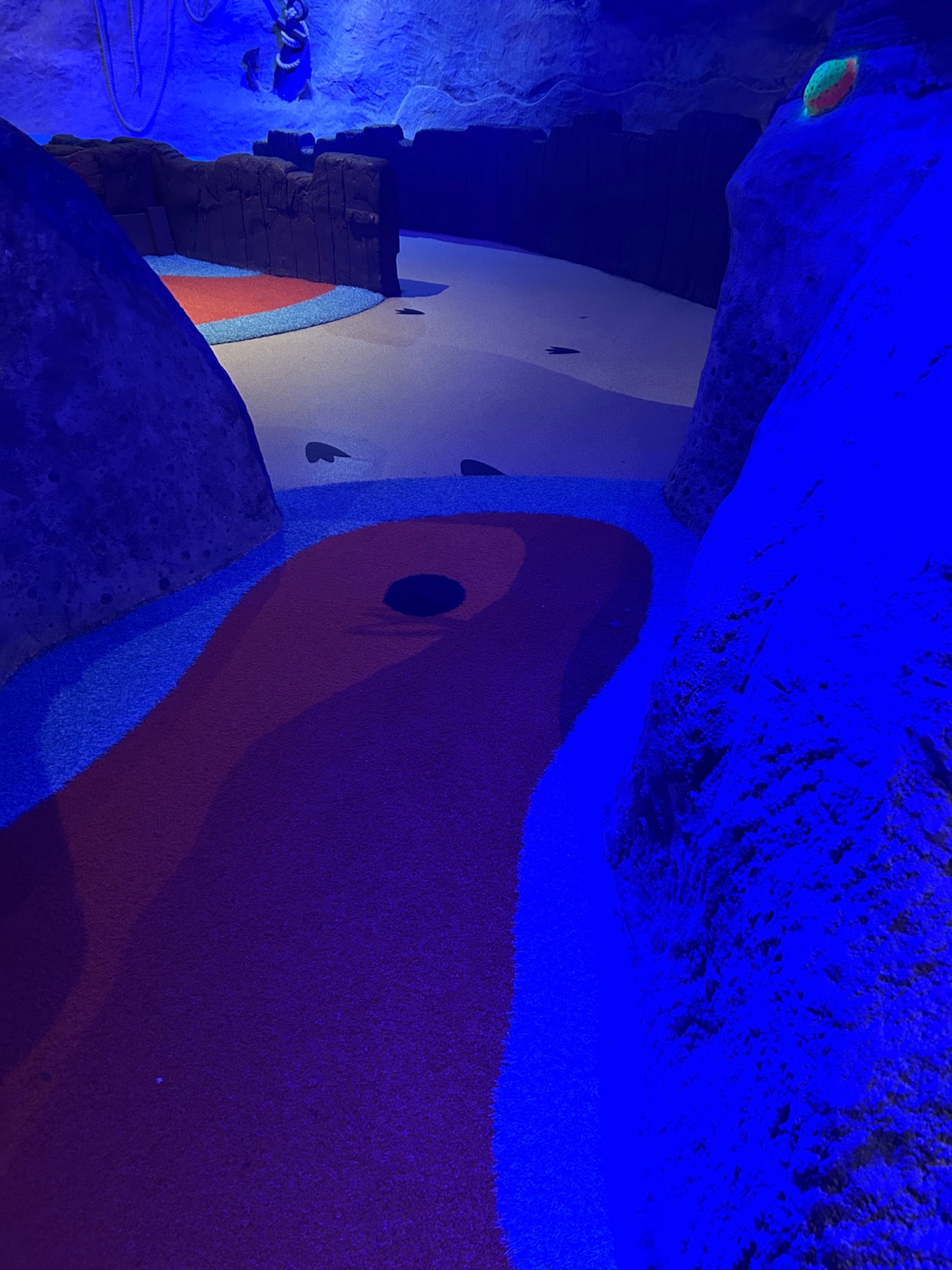 Neptune golf 18 hole completely wheelchair accessible. The other one is able to be completed but half way through you need to go find ramp down