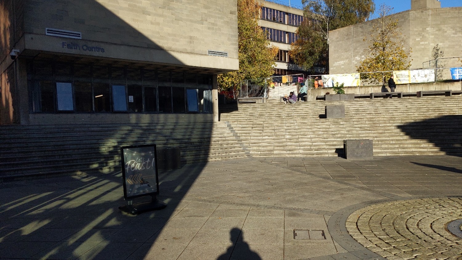 Outdoor seating area - the square