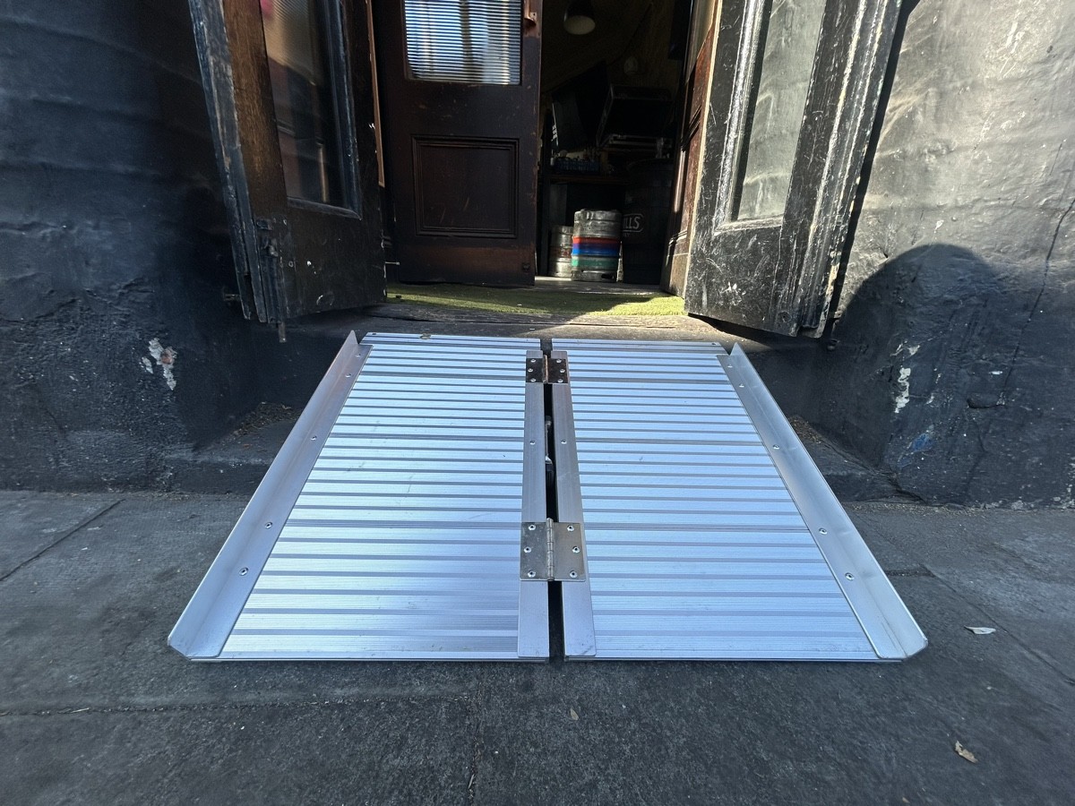 Ramp available upon request.