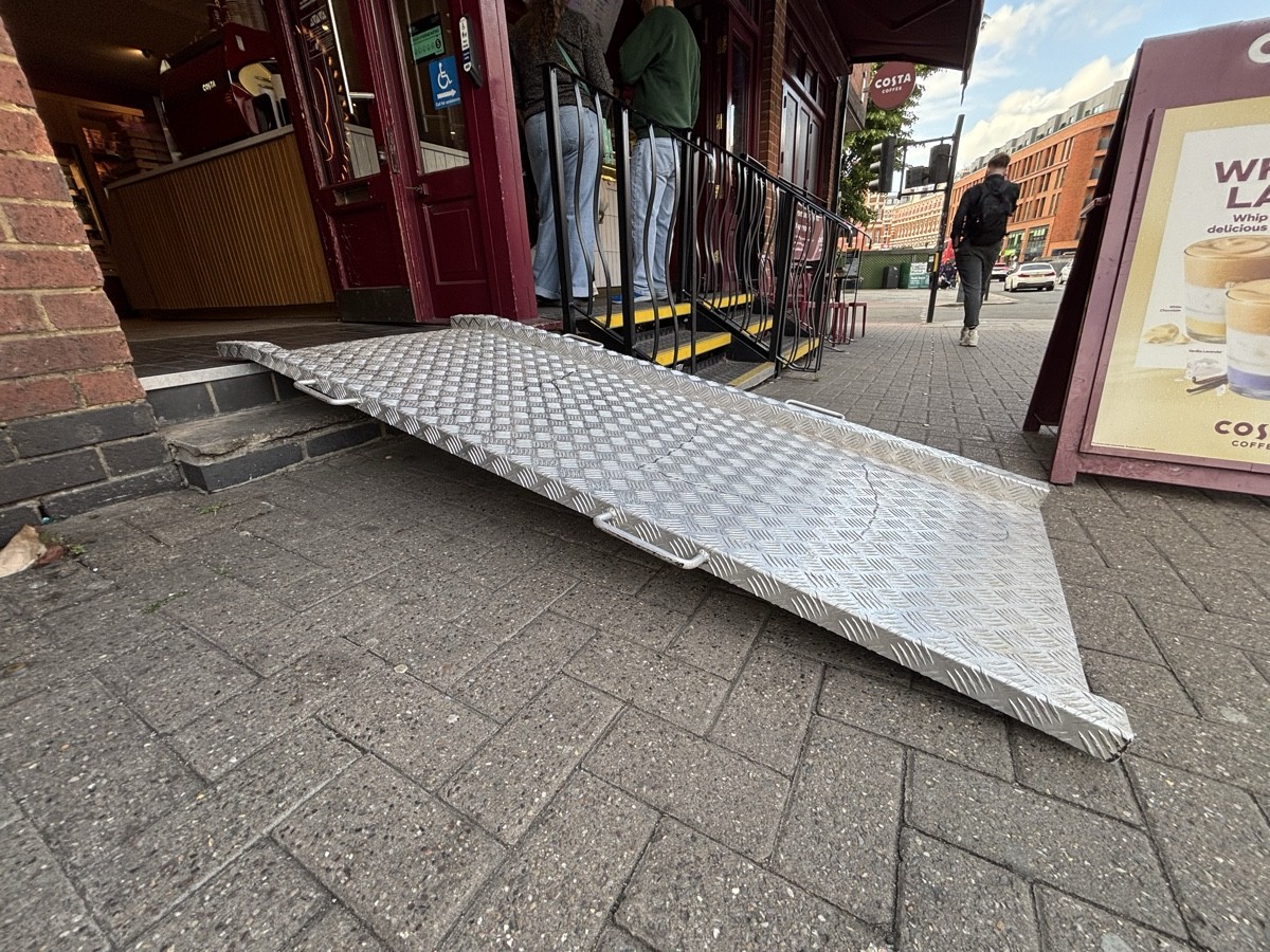 Ramp available upon request.