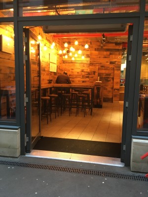step free, wide entrance doors usually open