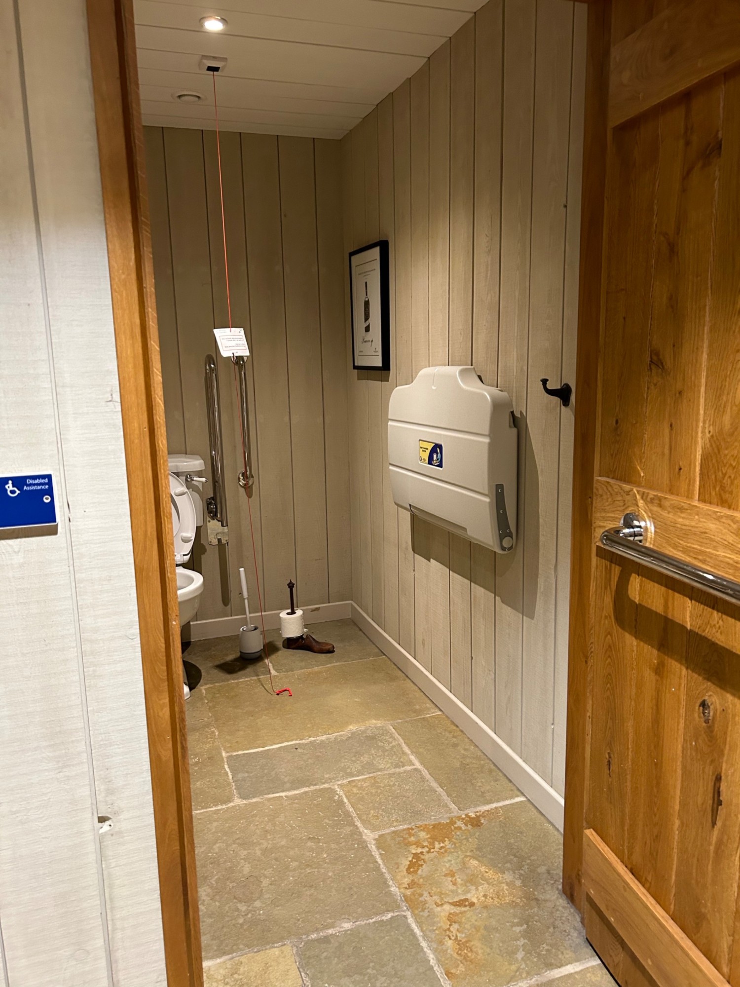 Bathroom door