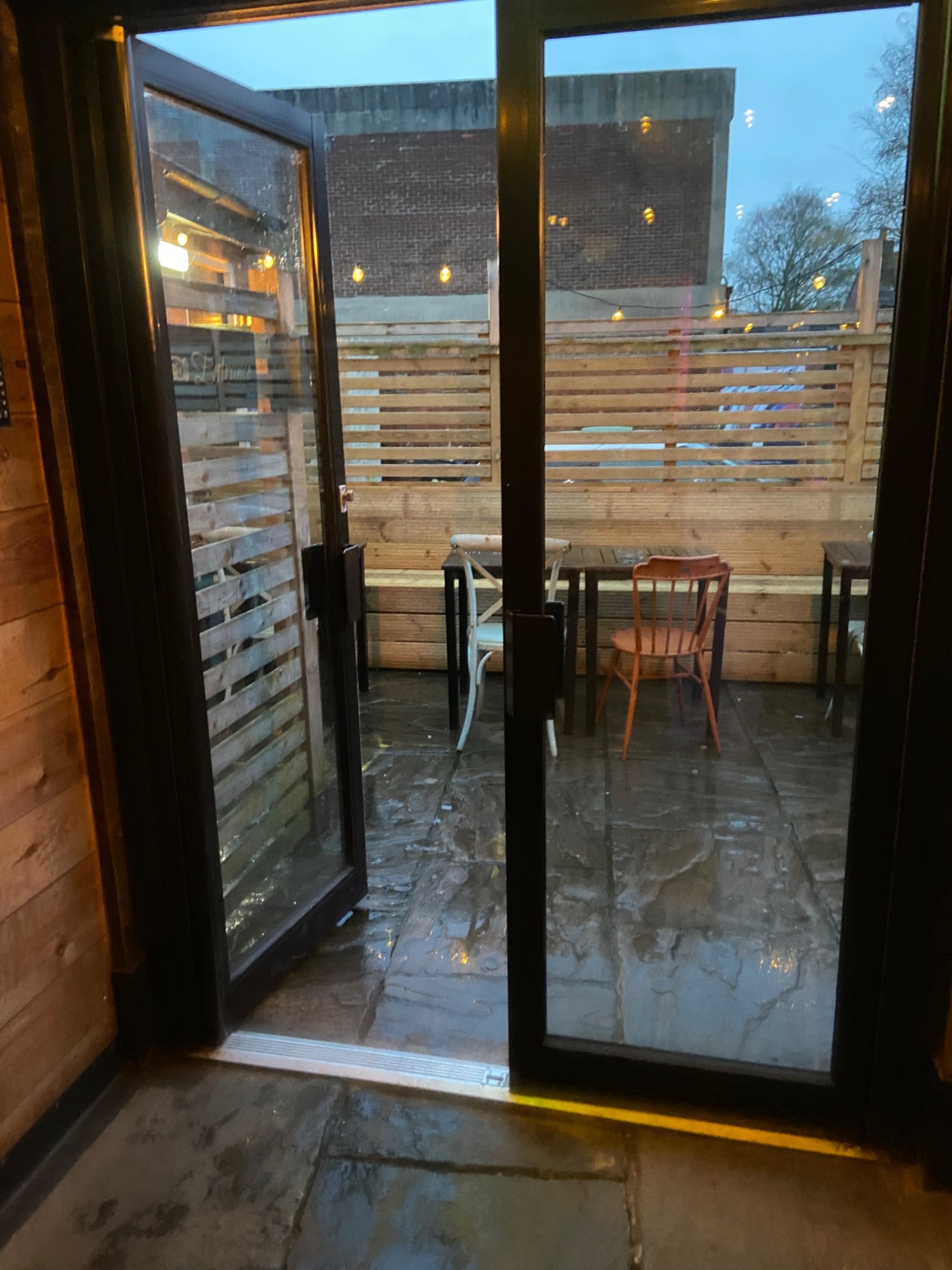 the back doors